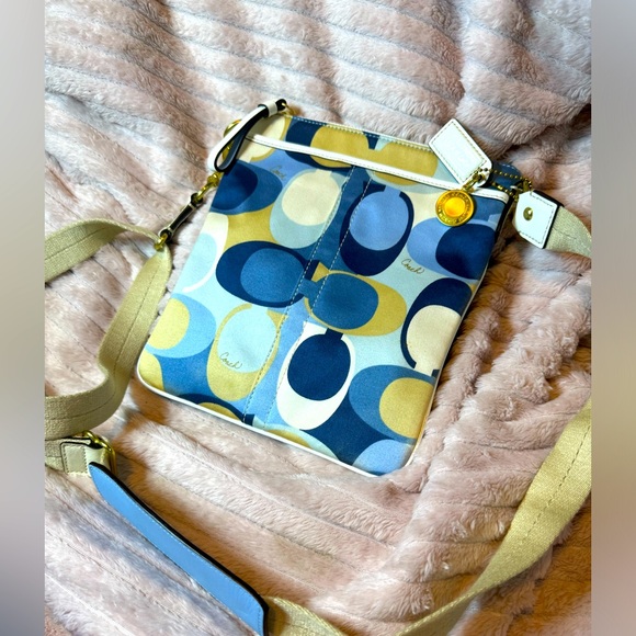 Coach Y2K Swingpack Crossbody- Signature Collection NO CALLOUTS with care card - Picture 2 of 10